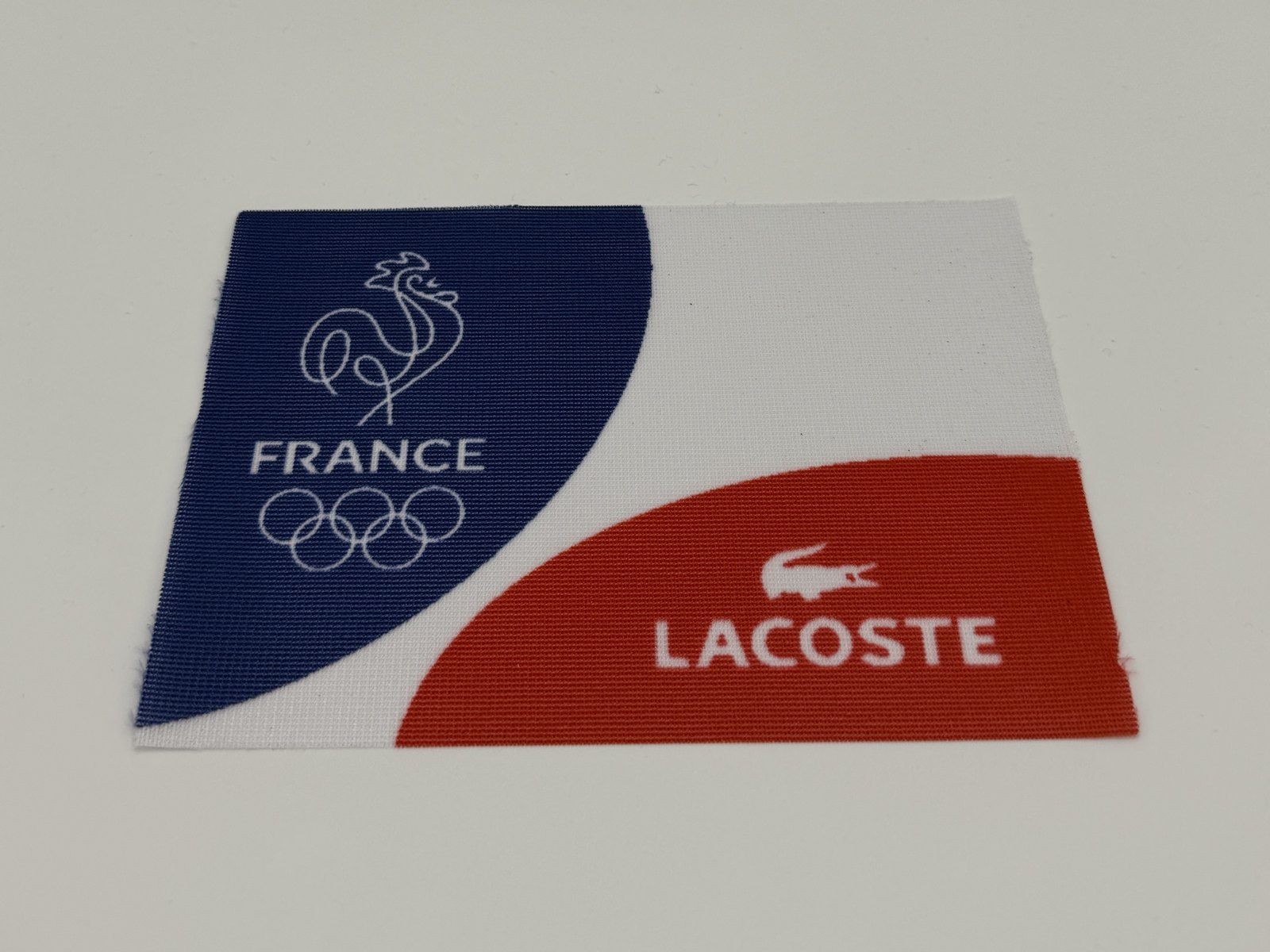 Tissu sublimé — Équipe de France / Lacoste