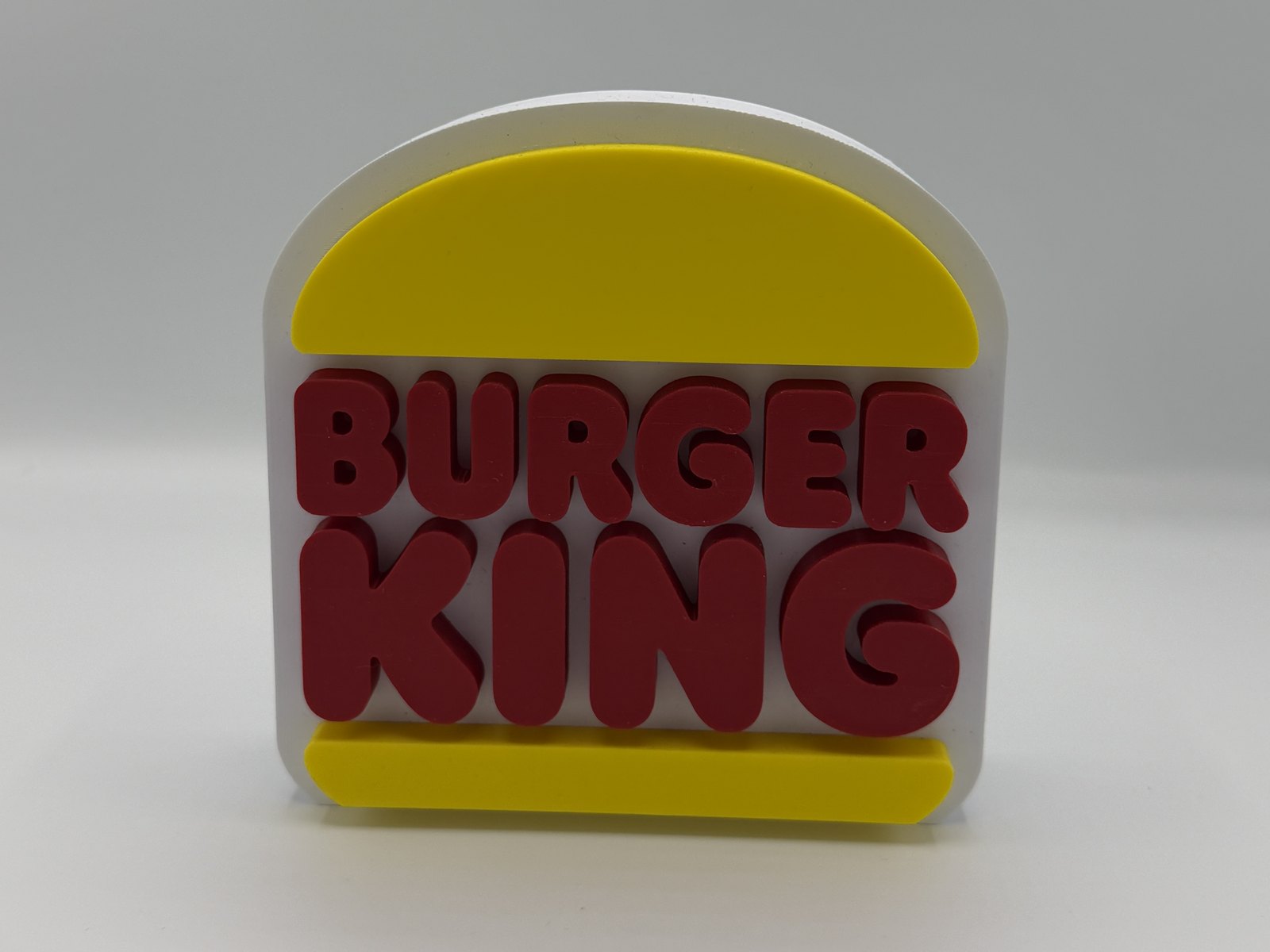 Logo XXL en relief — Burger King