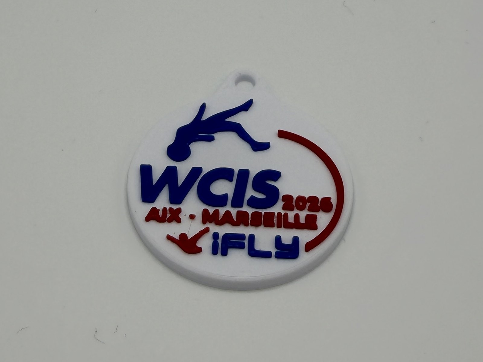 Porte-clés Coupe du monde de chute libre — WCIS Aix-Marseille