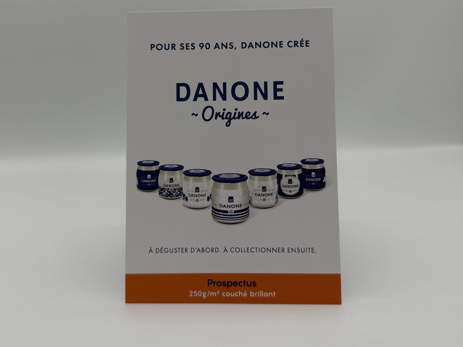 Prospectus couché brillant — Danone