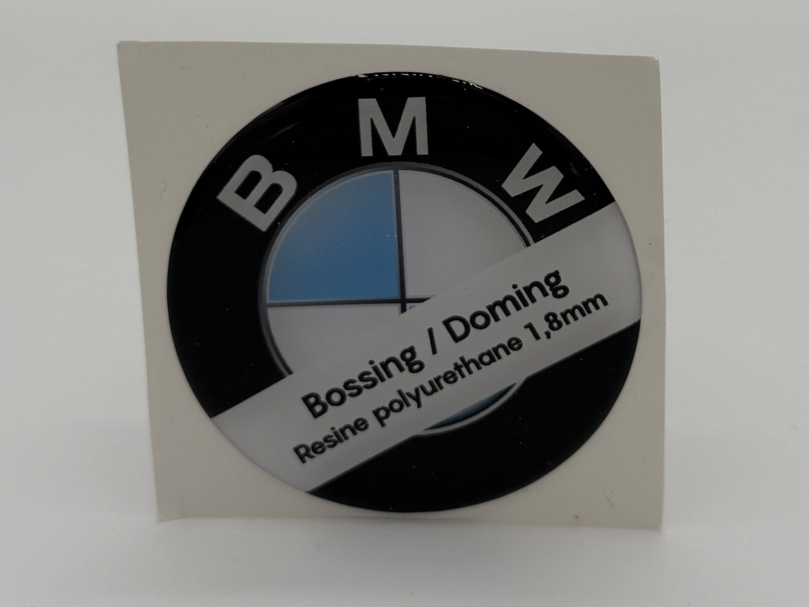 Sticker relief doming résine — BMW