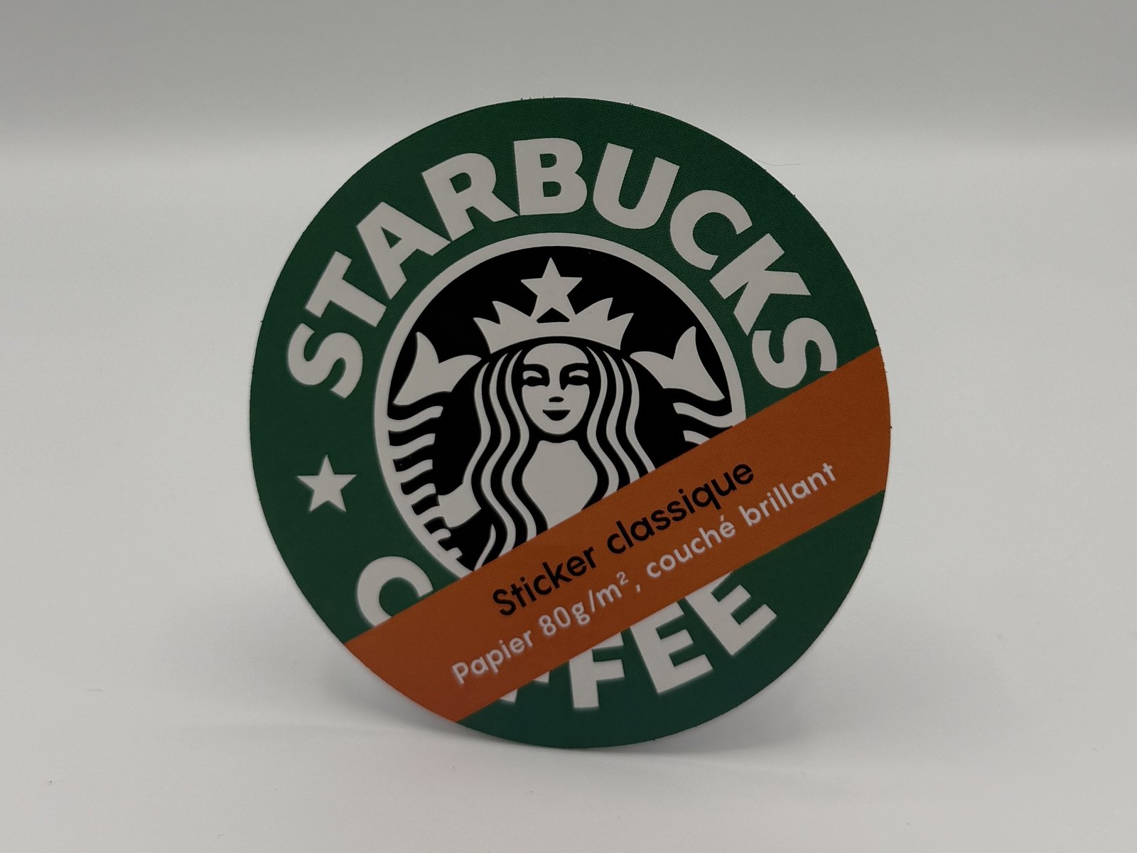 Stickers couché brillant — Starbucks