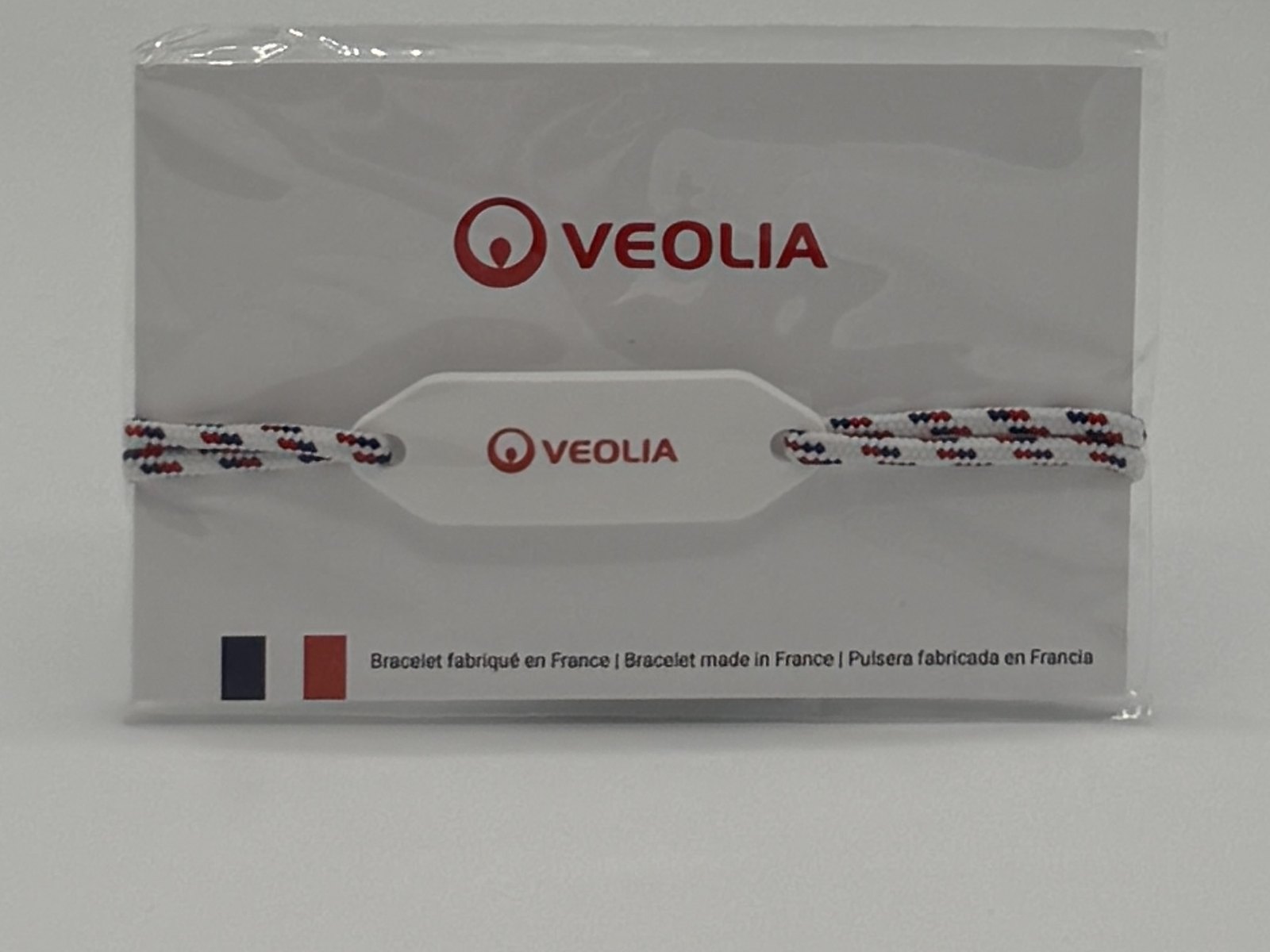 Bracelet tissé made in France — Veolia