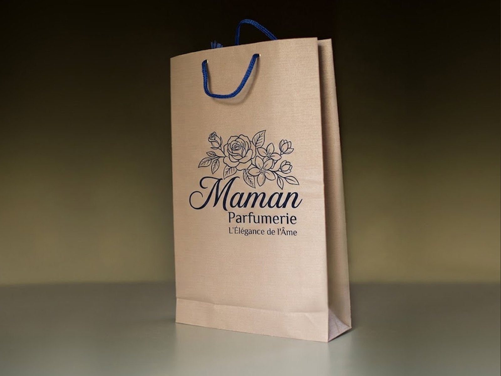Sac papier personnalisé — Maman Parfumerie