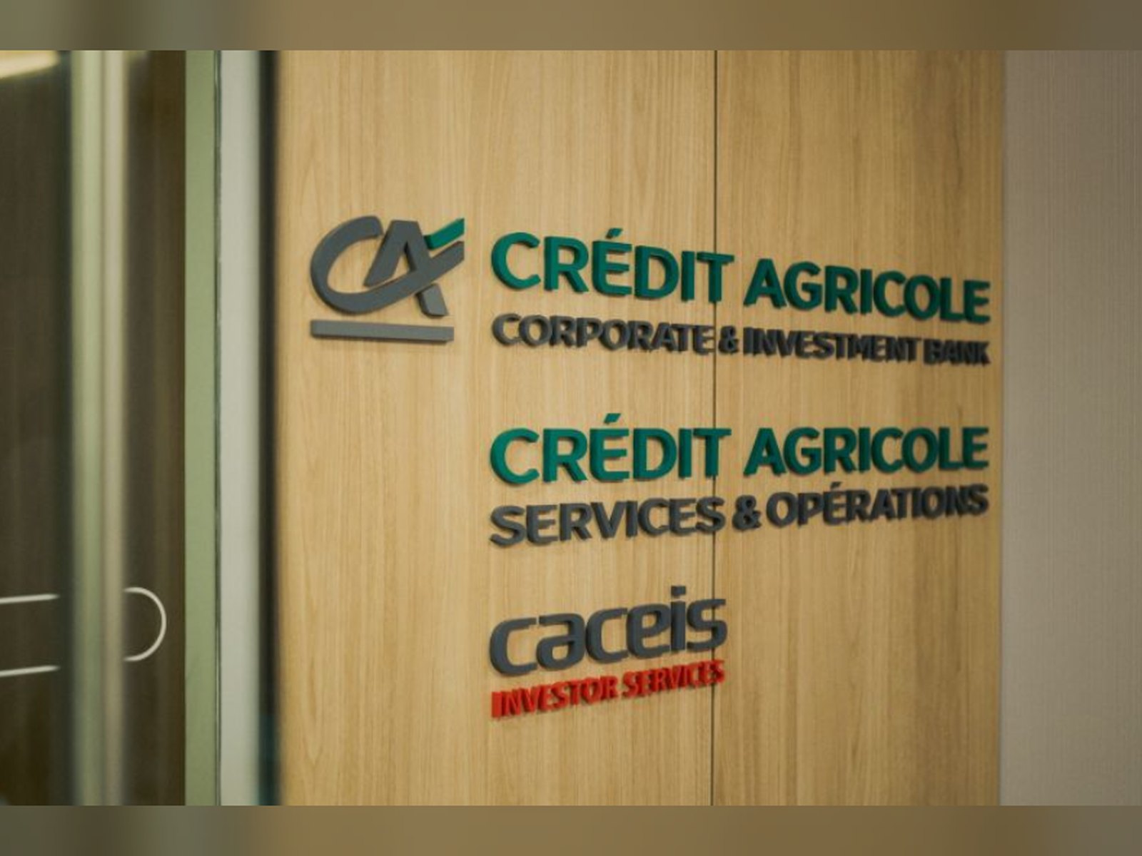 Signalétique intérieure — Crédit Agricole / CACEIS